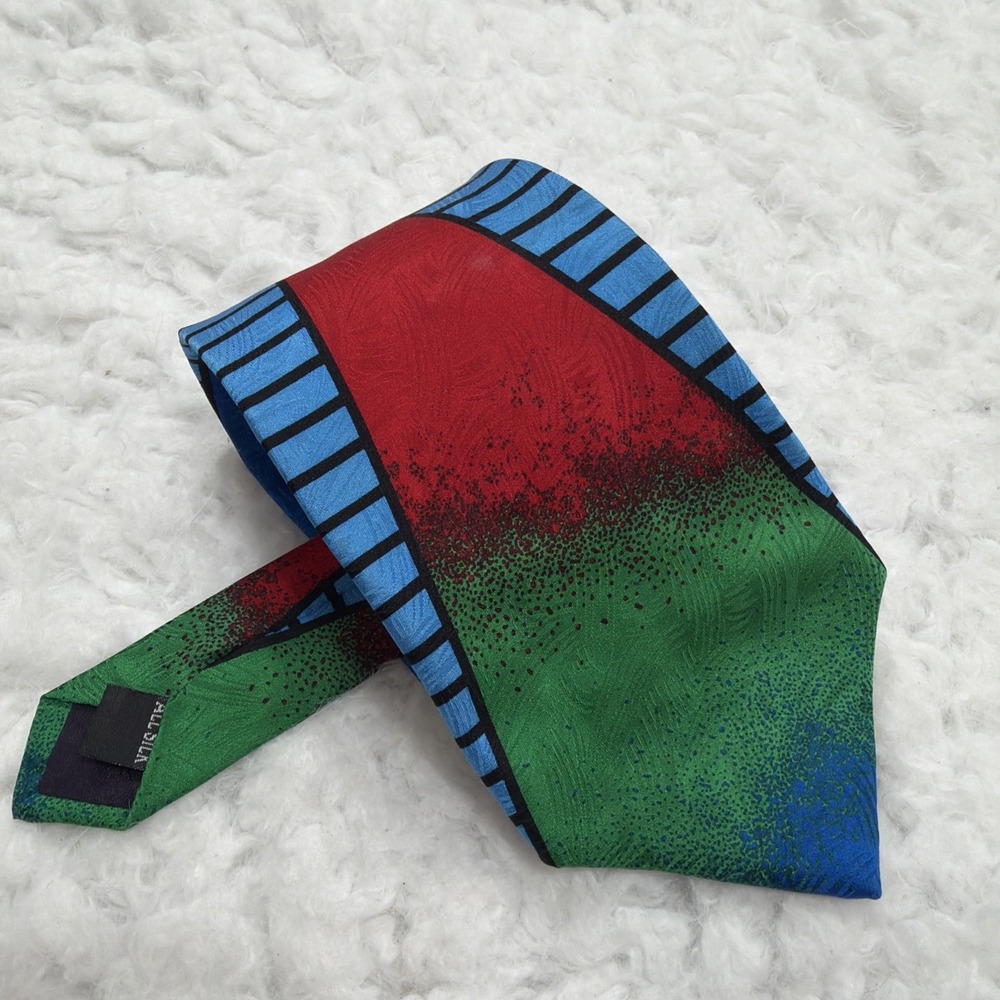 RUSH LIMBAUGH All Silk Tie No Boundaries Collection Abstract Art Designer Rare!!